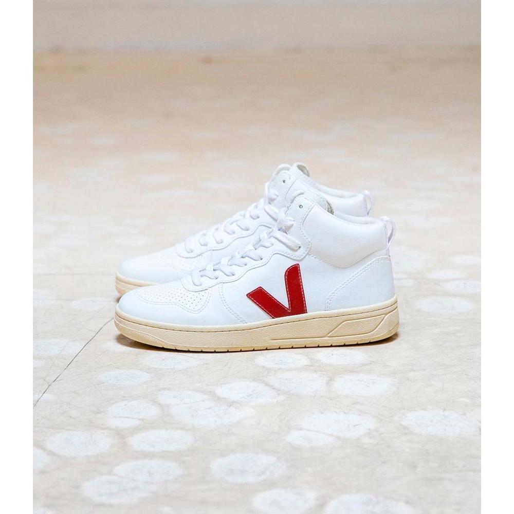 Inalti Dama Veja V-15 CWL White/Red | RO 371YXF